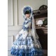 Bramble Rose Butterfly And Blue And White Porcelain One Piece(Reservation/2 Colours/Full Payment Without Shipping)